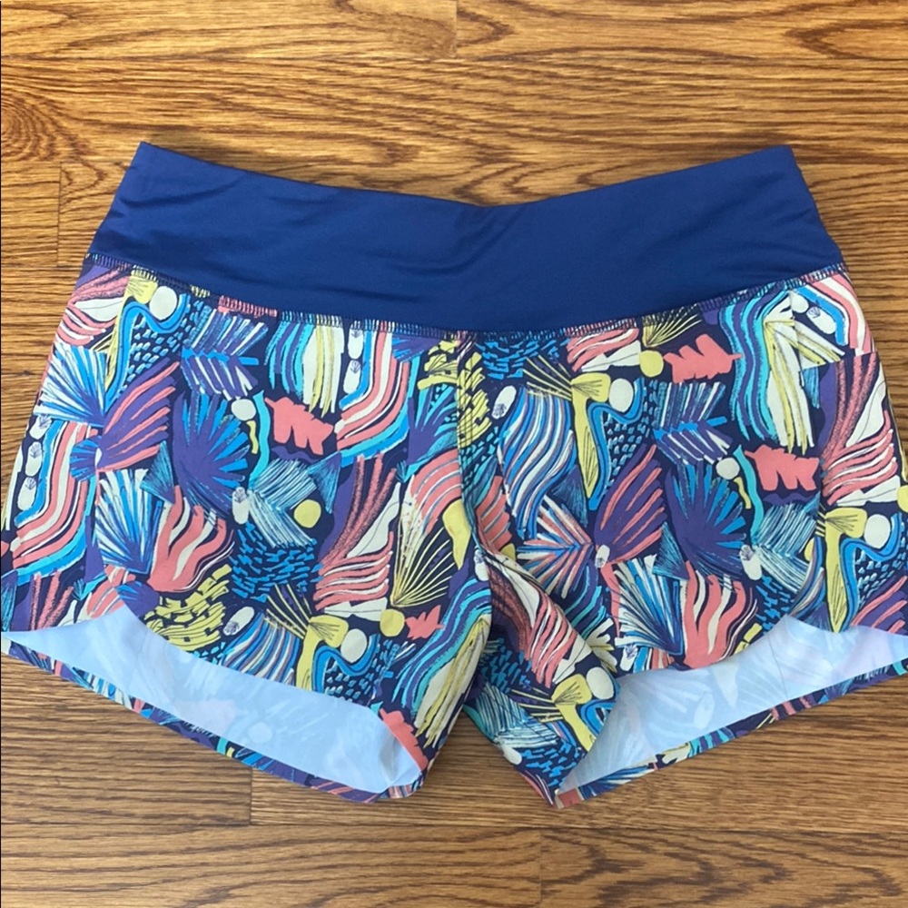 Patagonia Blue Swim Coverup with Elastic Waistband